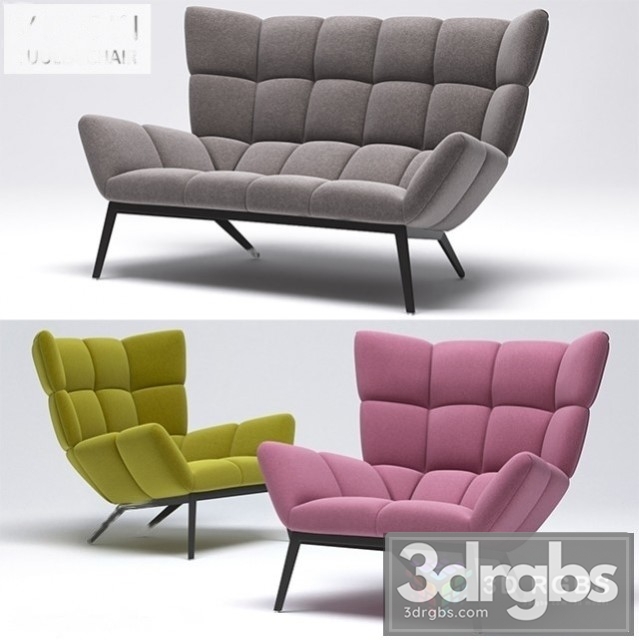 Tuulla Armchair 3dsmax Download - thumbnail 1