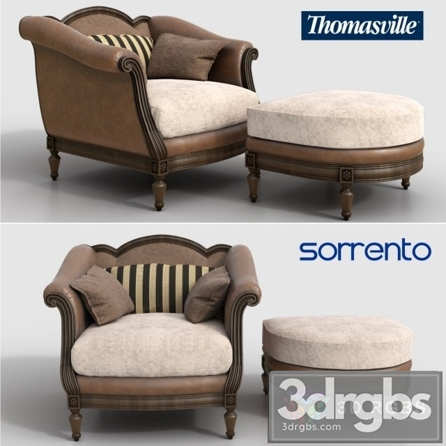 TV Sorento Chair 3dsmax Download - thumbnail 1