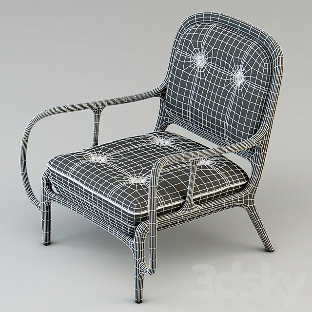 TWENTY TWO CHAIR 3DS Max Model - thumbnail 3