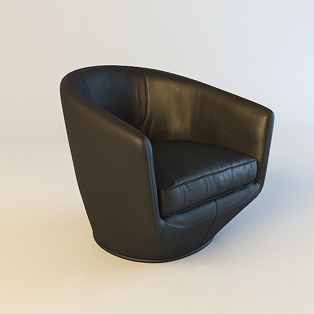 U-Turn Swivel Chair designer Niels Bendtsen 3ds Max - thumbnail 1