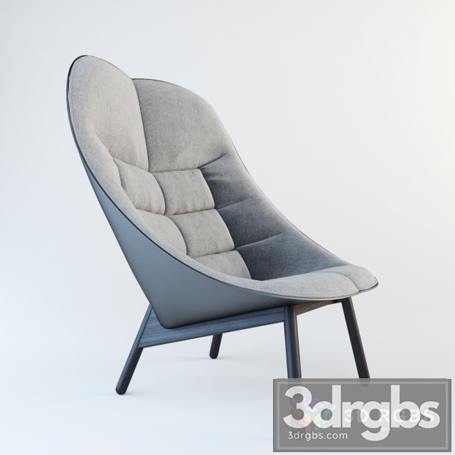 Uchiwa Hay Armchair 3dsmax Download - thumbnail 1