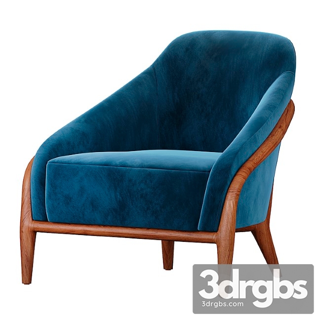 Ulivi adele armchair 3dsmax Download - thumbnail 1