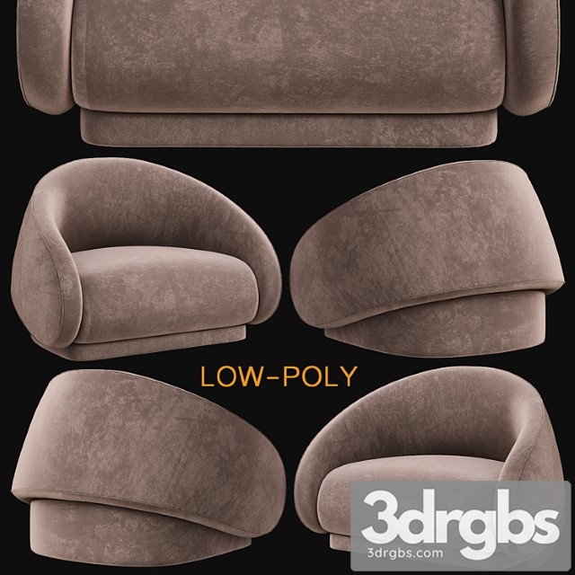 Up-lift armchair bed by prostoria 3dsmax Download - thumbnail 1