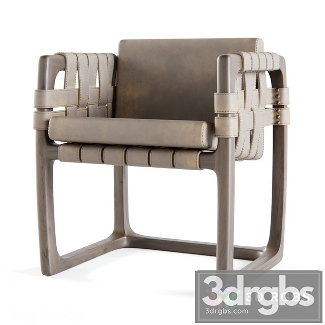 Usona Outdoor Armchair 3dsmax Download - thumbnail 1