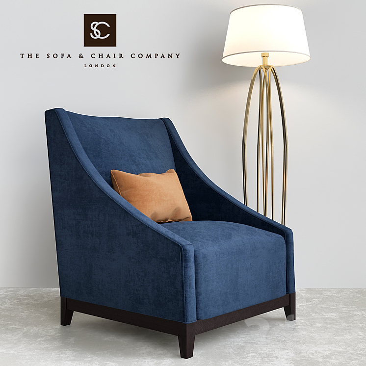 Valera armchair 3DS Max - thumbnail 1