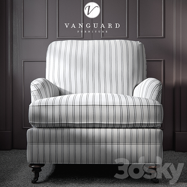 Vanguard Winslow Chair 3DSMax File - thumbnail 1