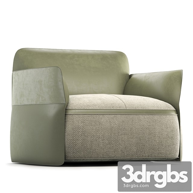 Vela Armchair 3dsmax Download - thumbnail 1