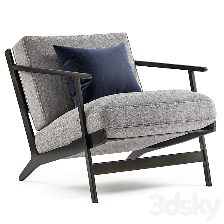 Venta Raylan armchair 3DS Max - thumbnail 1