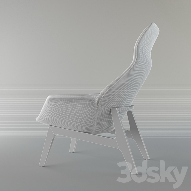 Ventura Lounge. Poliform 3DSMax File - thumbnail 3