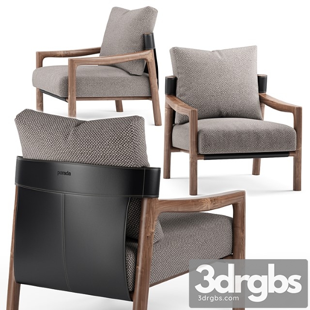 Vera Armchair Porada 3dsmax Download - thumbnail 1