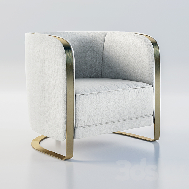 VERSACE HOME HERALD CHAIR 3ds Max - thumbnail 1