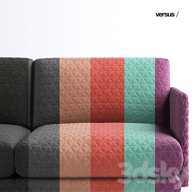 Versus Emo chair 3DS Max Model - thumbnail 2