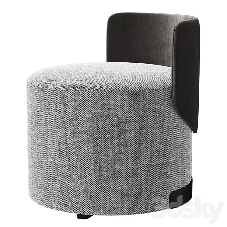 Vesta Cupido Lounge Chair 3DS Max Model - thumbnail 3