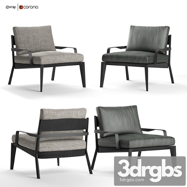 Viaggio Armchair Natuzzi Italia 1 3dsmax Download - thumbnail 1