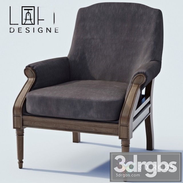 Viceroy Luxury Lounge Chair 3dsmax Download - thumbnail 1