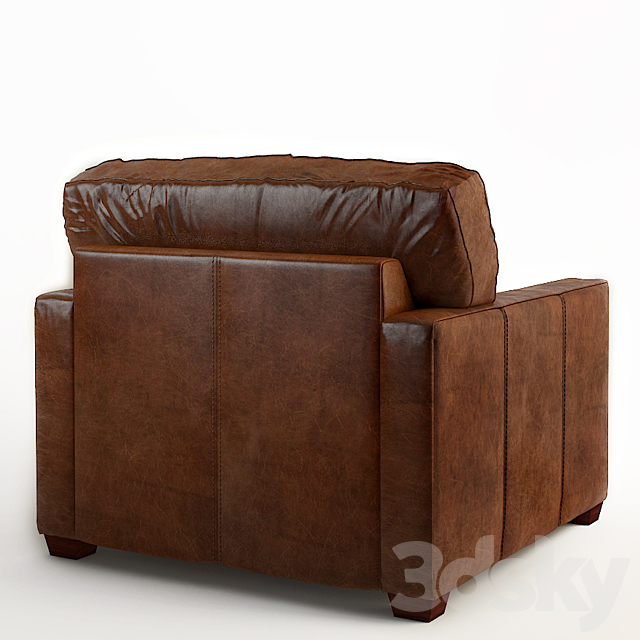 Viscount William Armchair 3DS Max Model - thumbnail 3