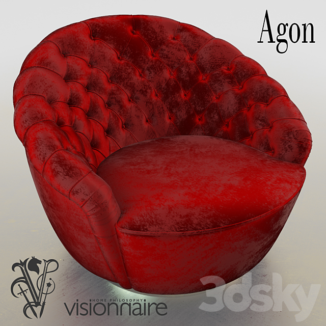 Visionnaire Agon 3DS Max Model - thumbnail 1