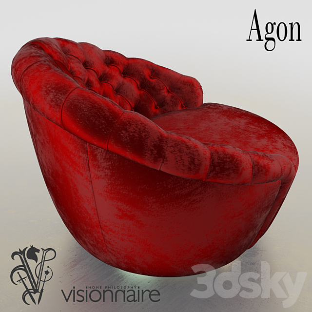 Visionnaire Agon 3DS Max Model - thumbnail 2