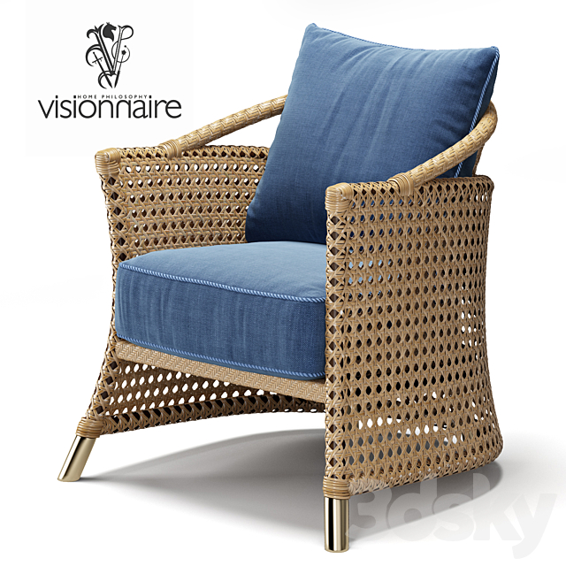 VISIONNAIRE Coney Island Chair 3ds Max - thumbnail 1