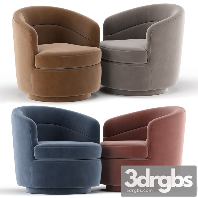 Viv Swivel Chair 3dsmax Download - thumbnail 1