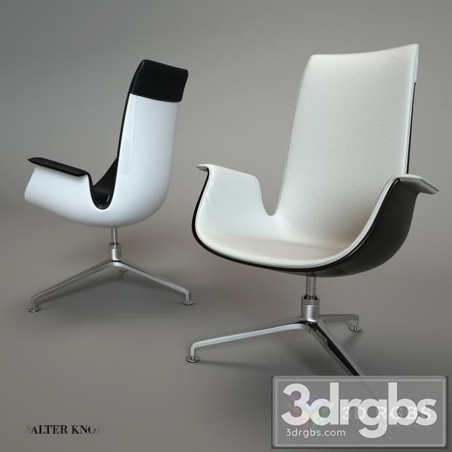 Walter Knoll FK Chair 3dsmax Download - thumbnail 1