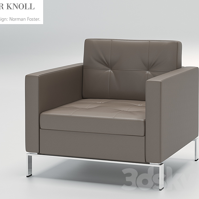 Walter Knoll-Foster502 chair 3DSMax File - thumbnail 1