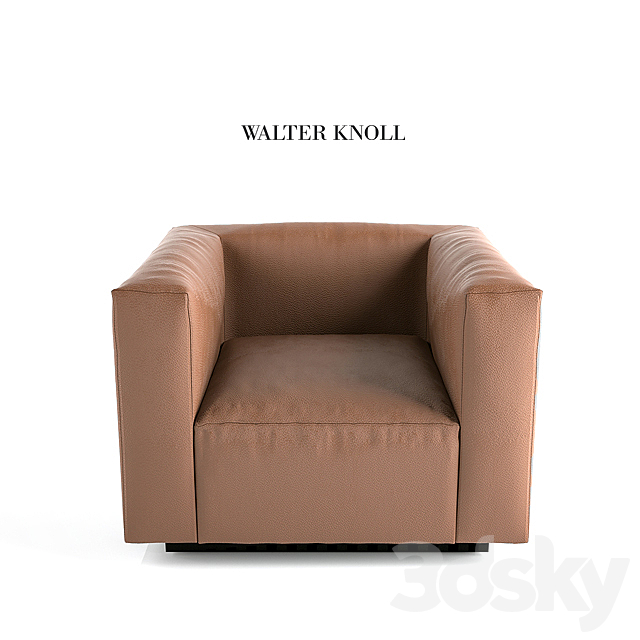 Walter Knoll Living Landscape 740 Armchair 3DS Max Model - thumbnail 2