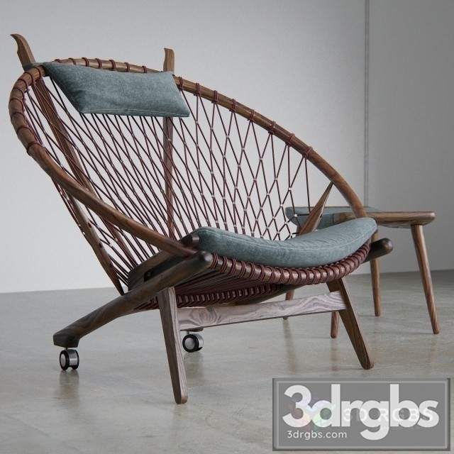 Wegner Circle Armchair 3dsmax Download - thumbnail 1