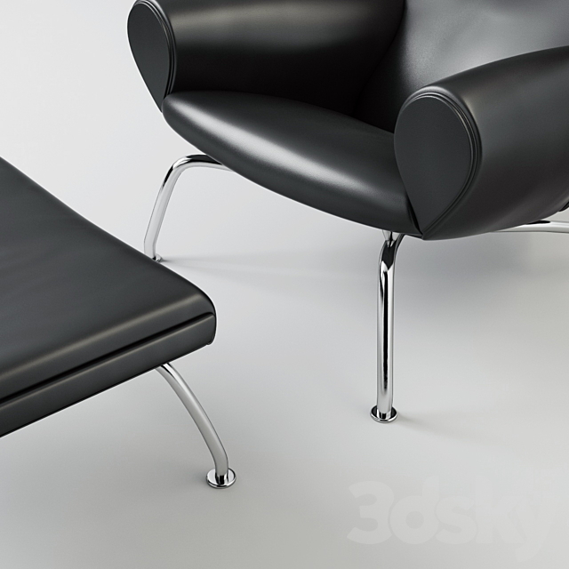 Wegner Ox Chair 3DSMax File - thumbnail 2