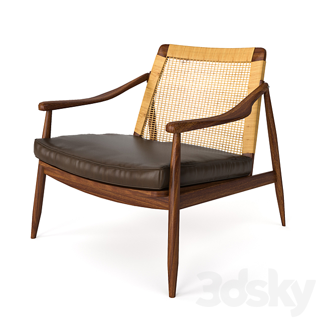 Wilkhahn _ Pair of Lounge Easy Chairs by Hartmut Lohmeyer 3ds Max - thumbnail 1