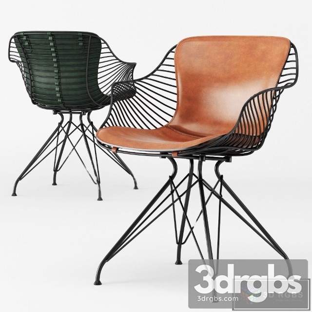 Wire Chair Overgaard Dyrman 3dsmax Download - thumbnail 1