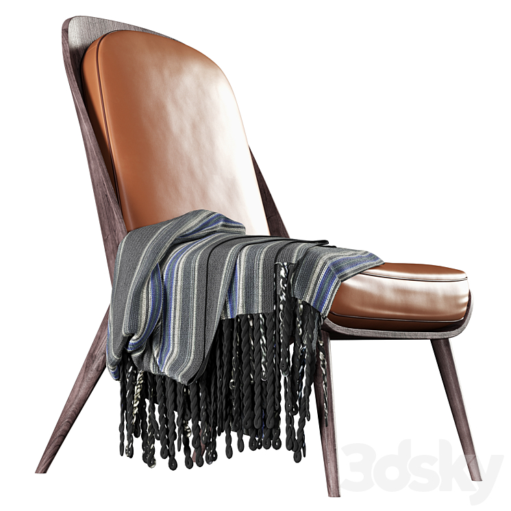 Zanaboni harmony armchair 3DS Max - thumbnail 2