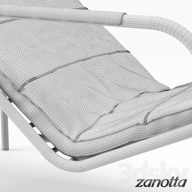 Zanotta GENNI 3DS Max Model - thumbnail 3