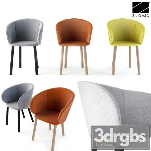 Zilo Nasu Chair 3dsmax Download - thumbnail 1