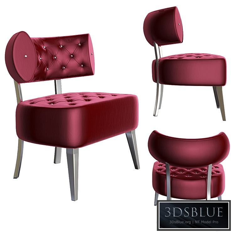 Zulu armchair – Brabbu 3DS Max - thumbnail 3