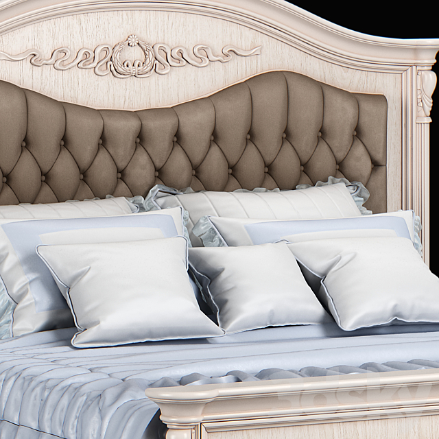 230_Carpenter_Bed_A_Plan_2_2036x2126x1450 3DS Max Model - thumbnail 3