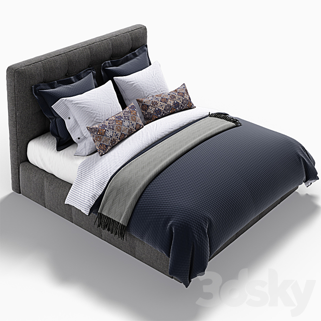 5 Bed 3DSMax File - thumbnail 1