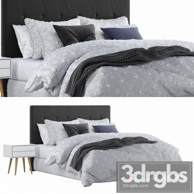 Adairs Australia 1 Bed 3dsmax Download - thumbnail 1