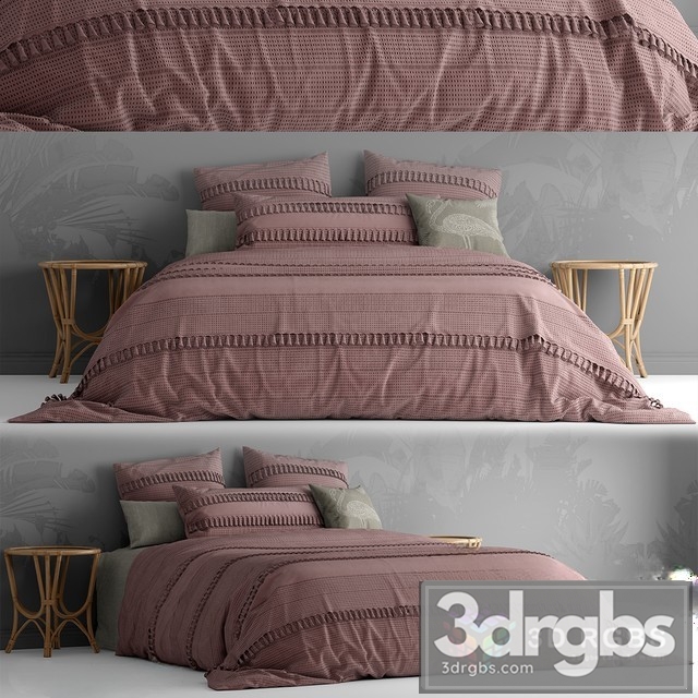 Adairs Australia Bed 3dsmax Download - thumbnail 1