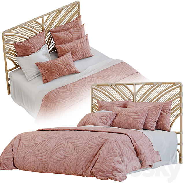 Adairs Australia Bed 3DSMax File - thumbnail 2