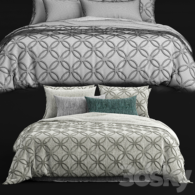 Adairs bed 3DSMax File - thumbnail 2