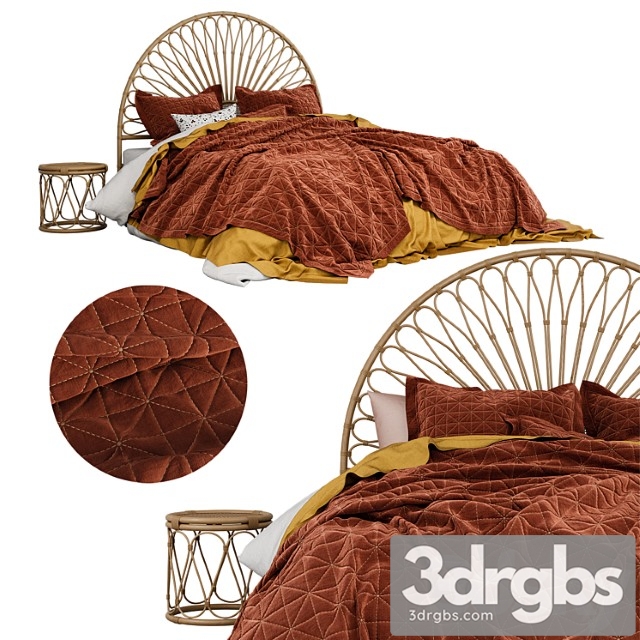 Adairs sahara coverlet 2 3dsmax Download - thumbnail 1