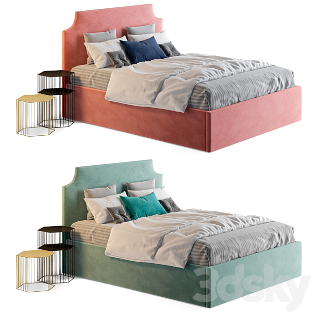 Adona bed 3DSMax File - thumbnail 3