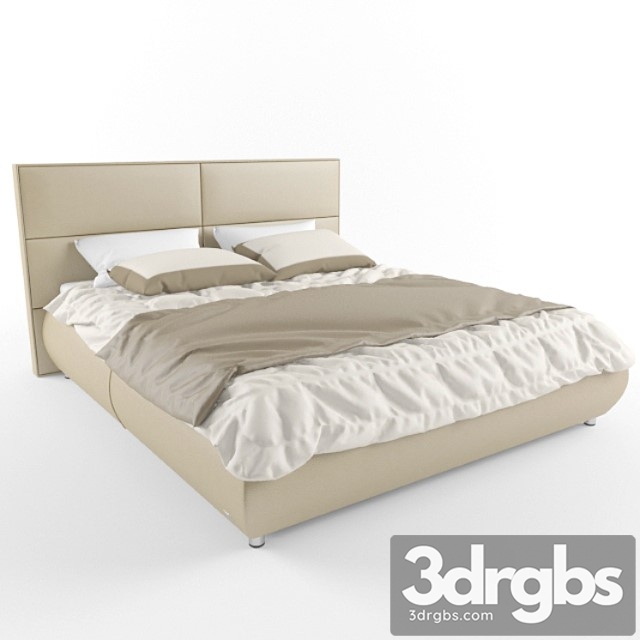 Al Tizah Bed 1 3dsmax Download - thumbnail 1