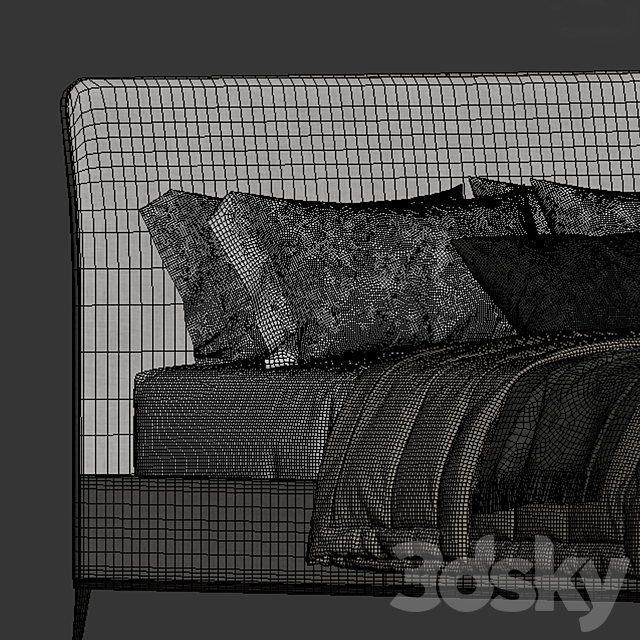 AL.UR_bed 3DSMax File - thumbnail 3