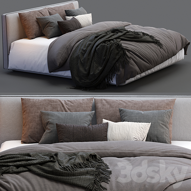 Alberta Bed Laguna 3DSMax File - thumbnail 3