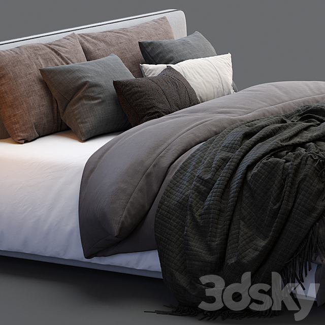 Alberta Bed Laguna 3DSMax File - thumbnail 4