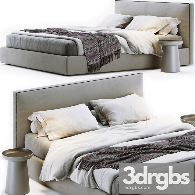 Alberta Laguna Bed 3dsmax Download - thumbnail 1