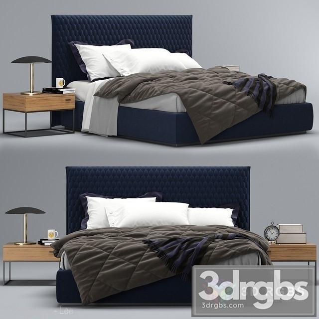 Alf Allen Bed 3dsmax Download - thumbnail 1