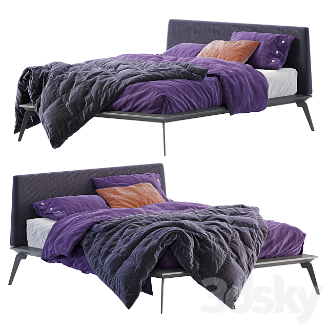 Alf Dafre bed Xilo 3DSMax File - thumbnail 1